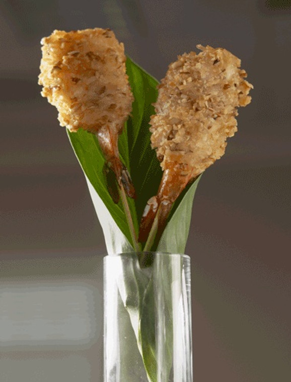 Butter Pecan Coconut Shrimp - 25 pieces per tray