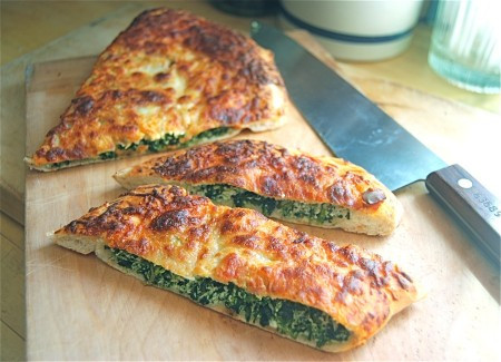 Spinach Ricotta Calzone