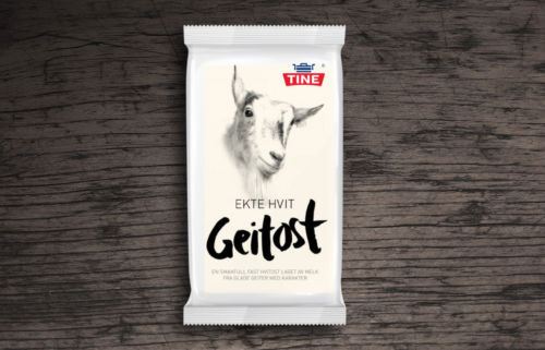 Ekte Hvit Geitost - Norwegian White Goat Cheese 330g
