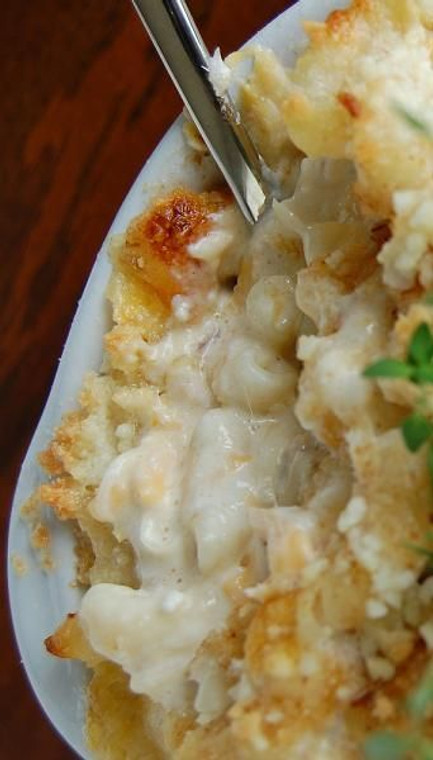 CRAB MAC AND CHEESE - 2 single servings 9 oz each