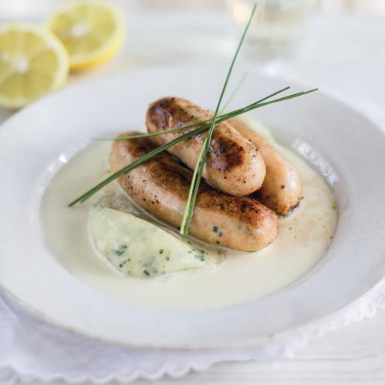 Smoked Salmon Sausages 16 oz - 4 links