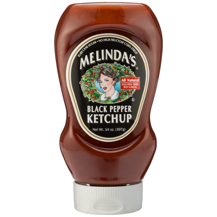 Melinda's Black Pepper Ketchup - 14 oz