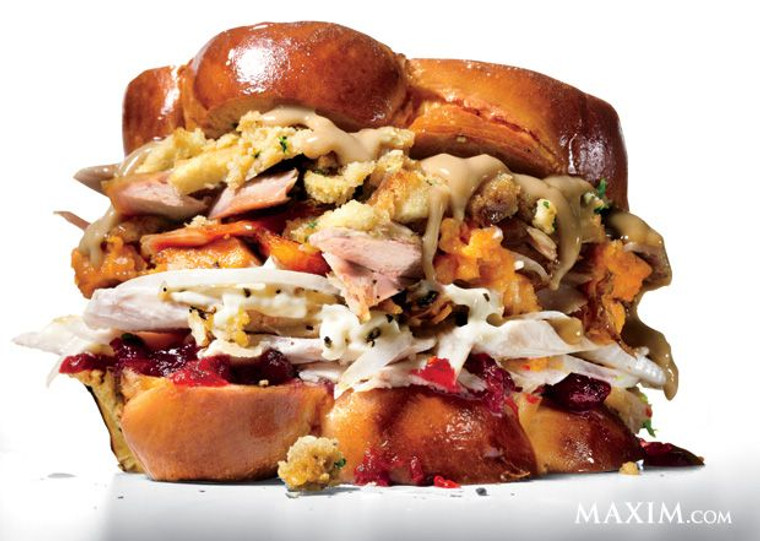 Ultimate Thanksgiving Leftover Sandwich