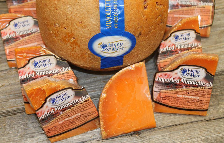 Aged Mimolette 12 Month by Isigny, 7.5 oz