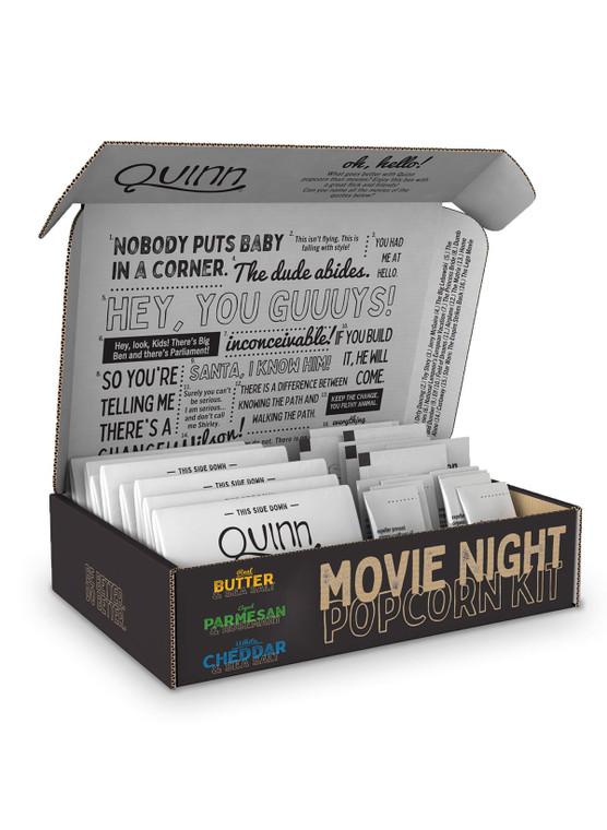 Movie Night Variety Pack Box - Quinn Snacks