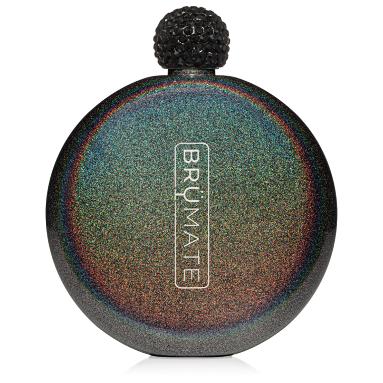 GLITTER FLASK | CHARCOAL