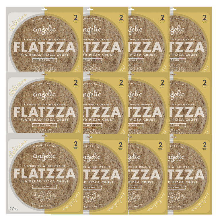 ALWAYS SPROUTED The Flatzza® Pizza Crust Box - includes 12