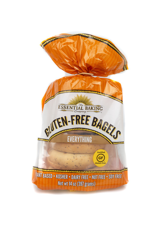 Gluten-Free Bagels Everything, 6 bags of bagels