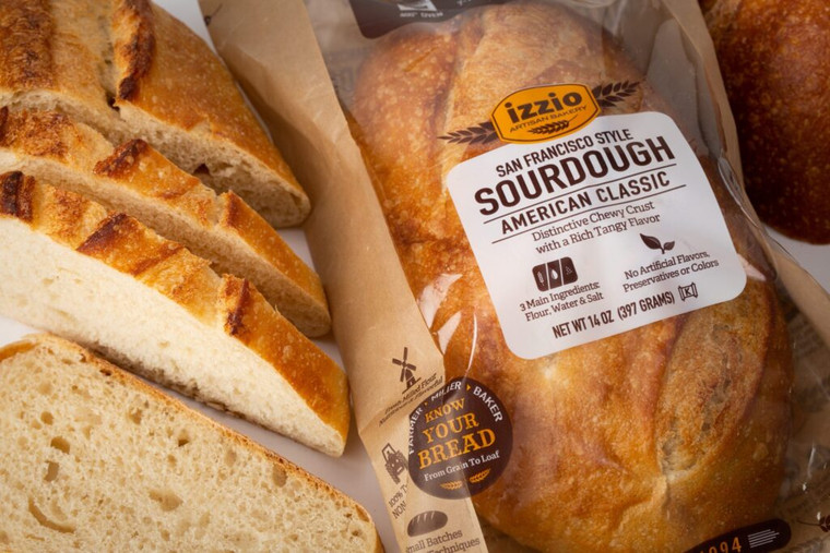 Take & Bake San Francisco Sourdough Bread - 3 pack - Izzio 