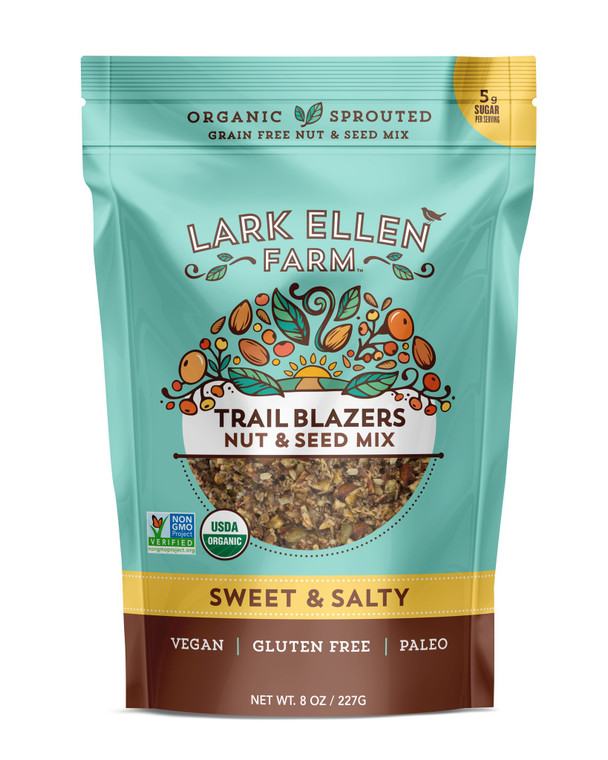 SWEET & SALTY SPROUTED TRAIL BLAZERS NUT & SEED MIX - Gluten Free, Grain Free