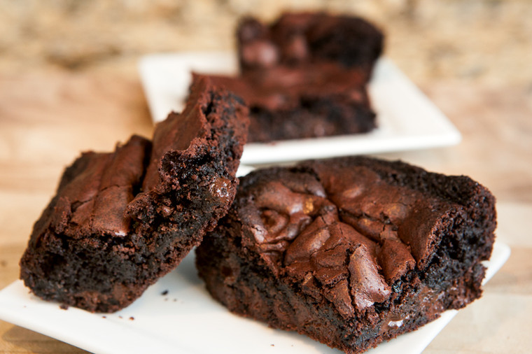 Carolina Reaper Chocolate Fudge Brownie - devilishly burns your taste buds!! HOT!!