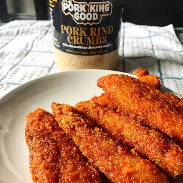 Pork King Good Low Carb Keto Diet Pork Rind Breadcrumbs 