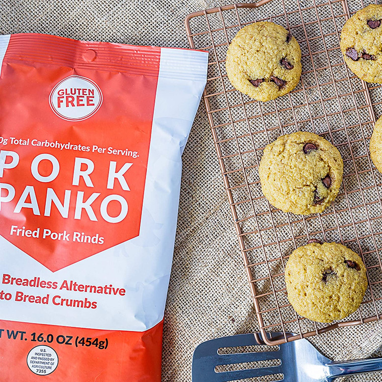 Pork Panko 0 Carb Pork Rind Breadcrumbs Bulk Keto, Paleo Friendly