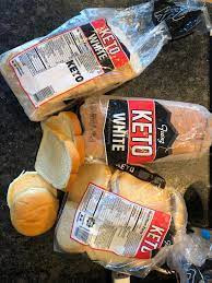 White Keto Bread Zero NET Carbs 2 Loaf Pack Franz