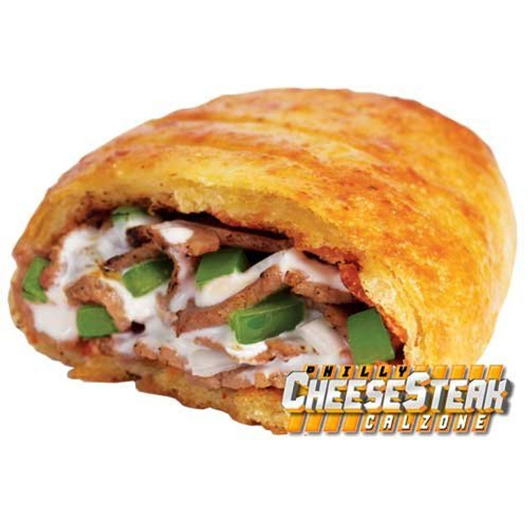 Philly Cheese Steak Calzone - 7.5 Oz - 12 per case