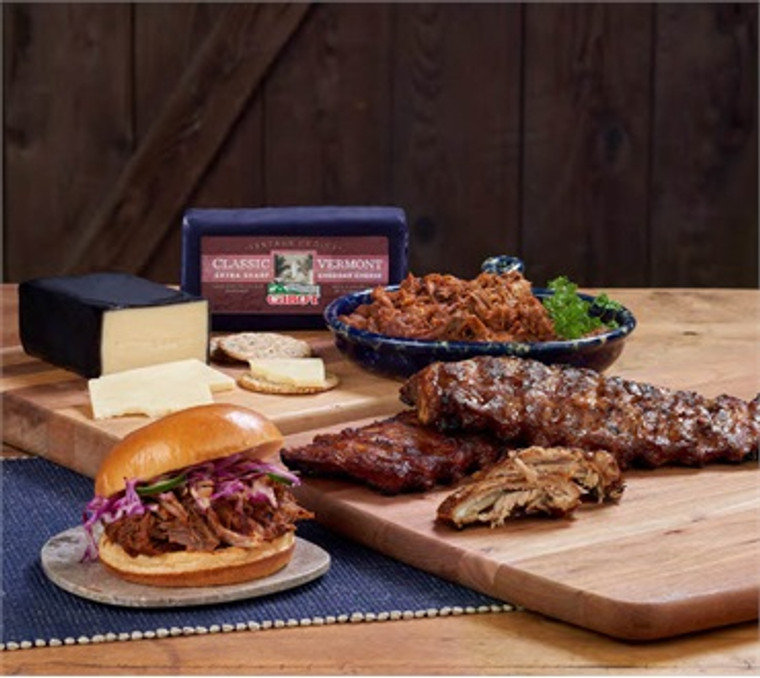 The Ultimate Pulled Pork and Ribs BBQ - Now with Cabot Cheese!