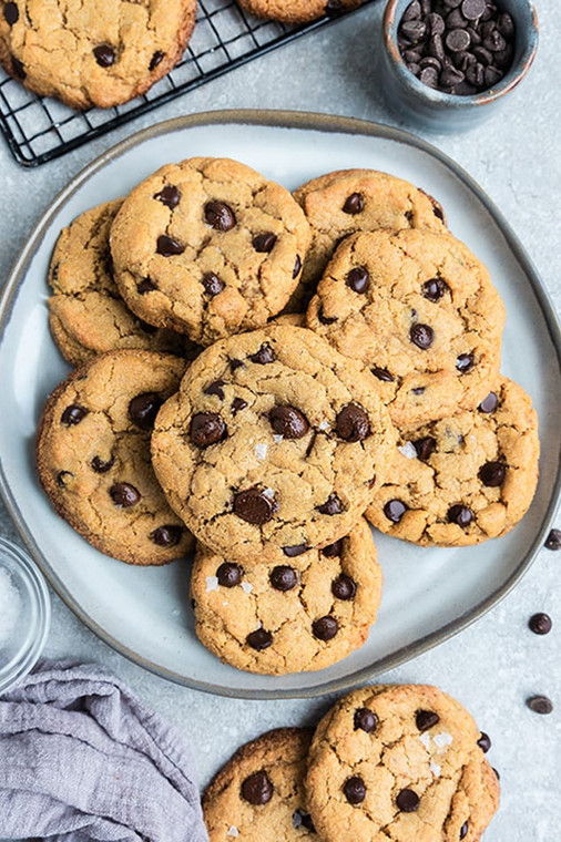 Vegan and Dairy Free Chocolate Chip & Fig Cookies - Best Seller! - includes 15