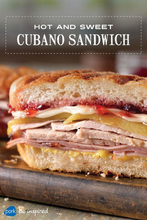 Hot and Sweet Cubano Sandwich