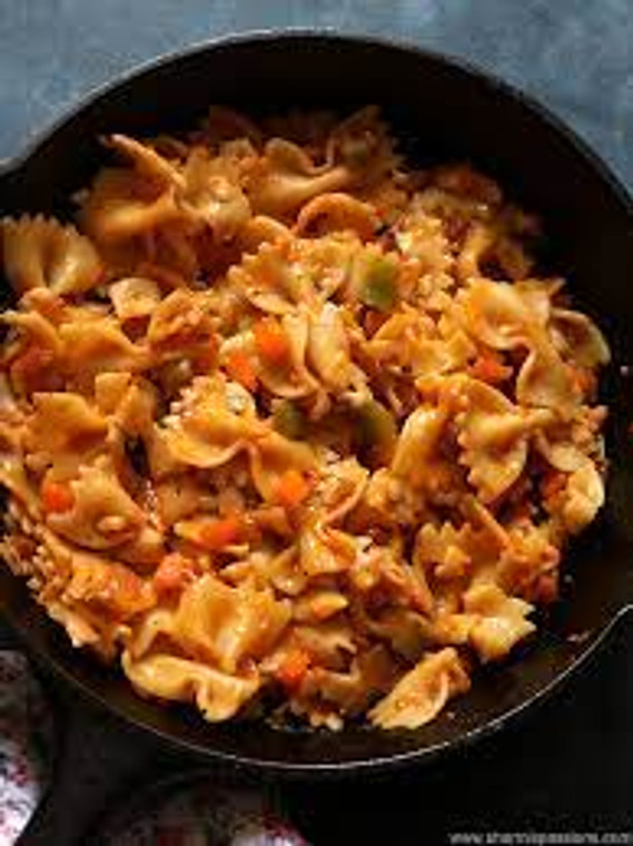 Fresh Carrot & Ginger Pasta Farfalle Bow Tie Pasta