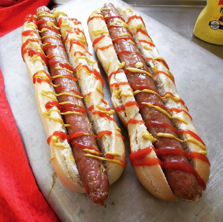 Foot Long Hot Dog Buns - includes 6