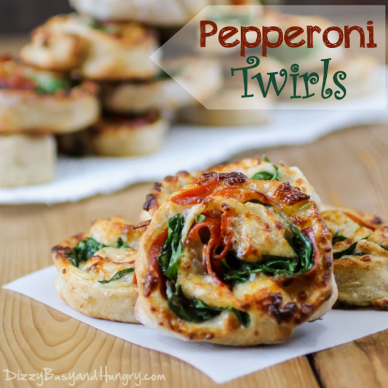 Pepperoni Twirls