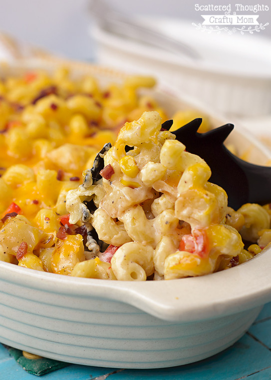 Cheesy Baked Potato Mac & Cheese