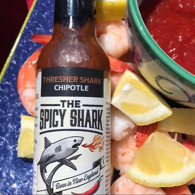 Thresher Shark Chipotle Hot Sauce - Vegan