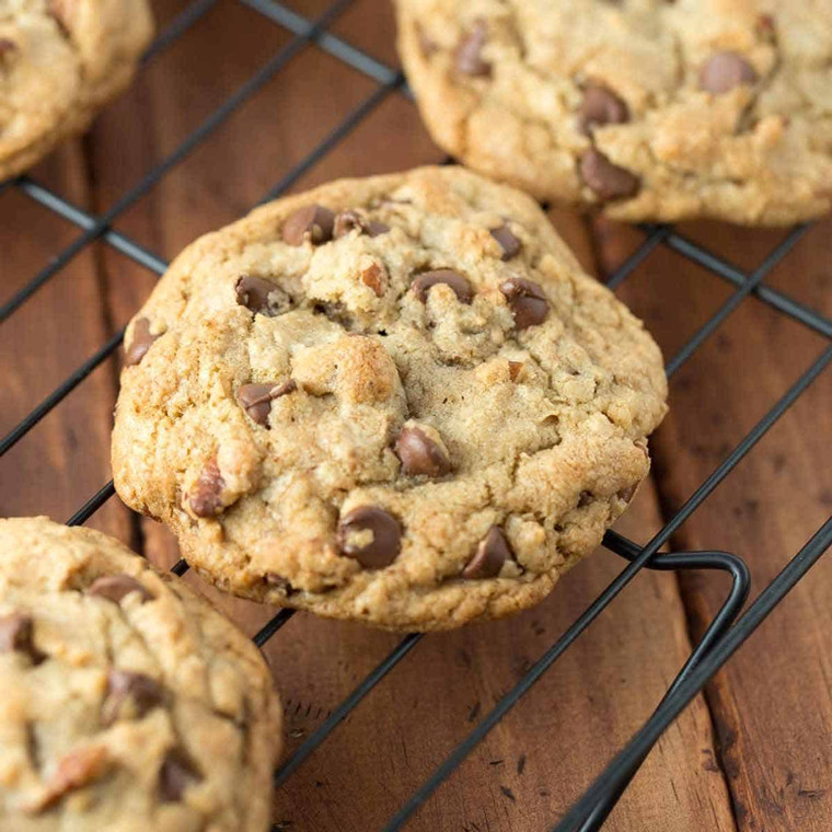 Chewy Delicious Brown Butter Chocolate Chip Cookies 