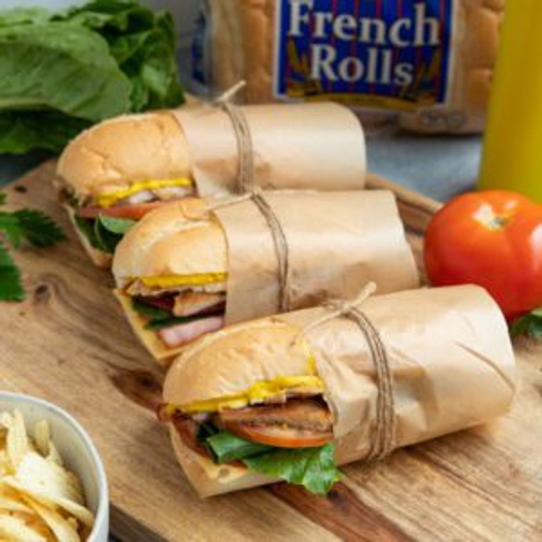 Turano 5" Sliced French Roll - 96/Case