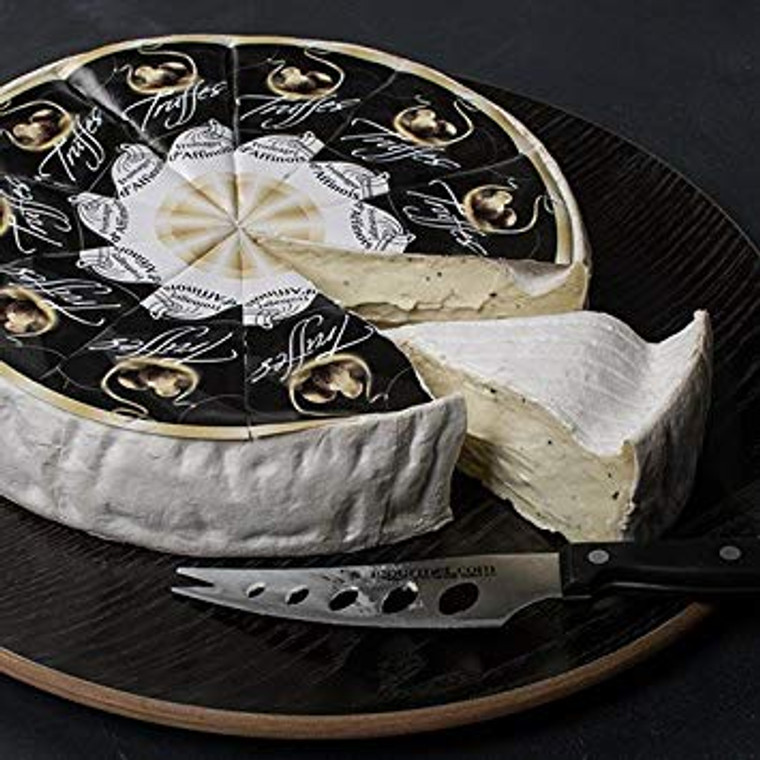 French Fromager d'Affinois Cheese with Truffles - 4.4 lb - Wheel