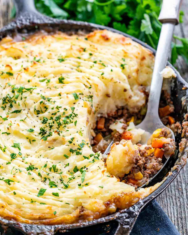 Grass Fed Beef Shepherd's Pie - 5 - 6  lb - Family Style