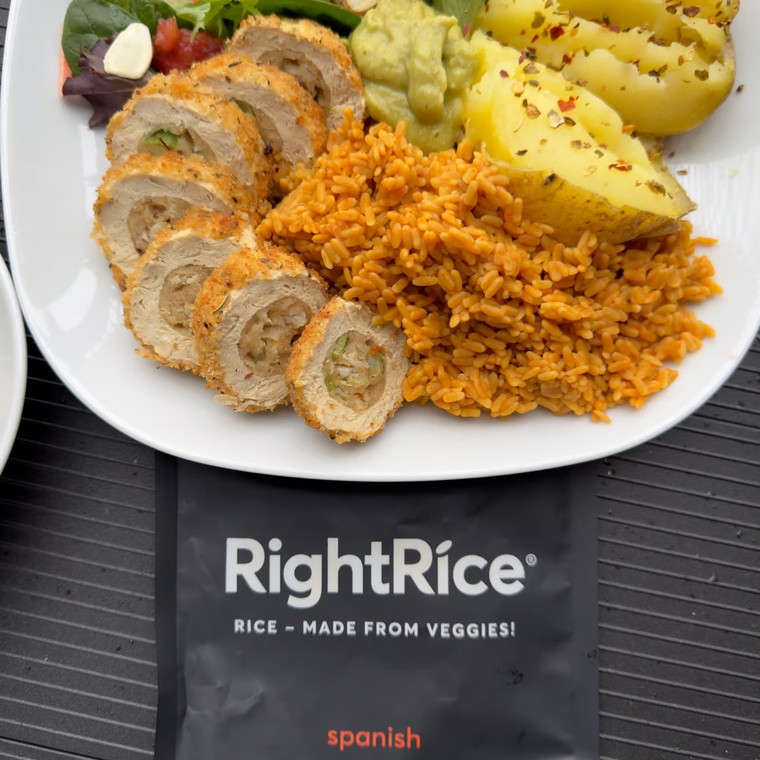 RightRice - Spanish (7oz. Pack of 6) - Made from Vegetables - High Protein, Vegan, non GMO, Gluten Free