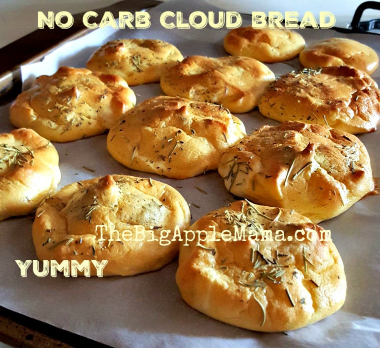 Rosemary No Carb Cloud Bread