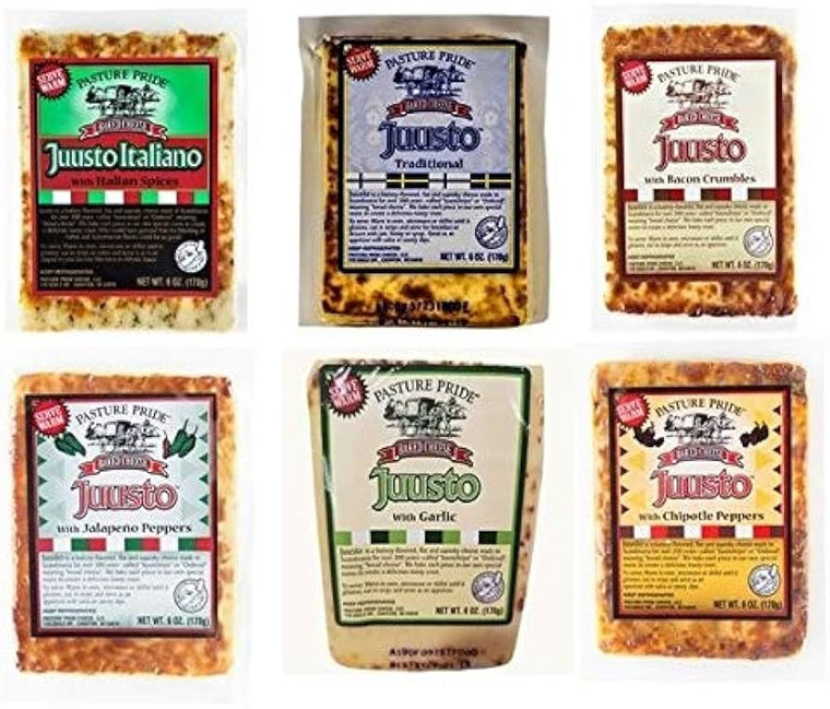 Juusto Variety Baked Bread Cheese - Pack of 6