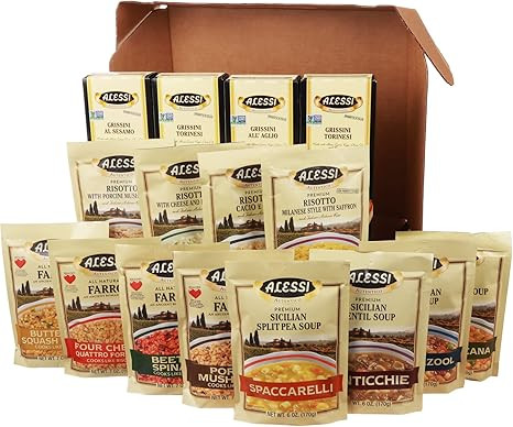 Alessi Taste of Italy Holiday Variety Gift Box - Sampler of