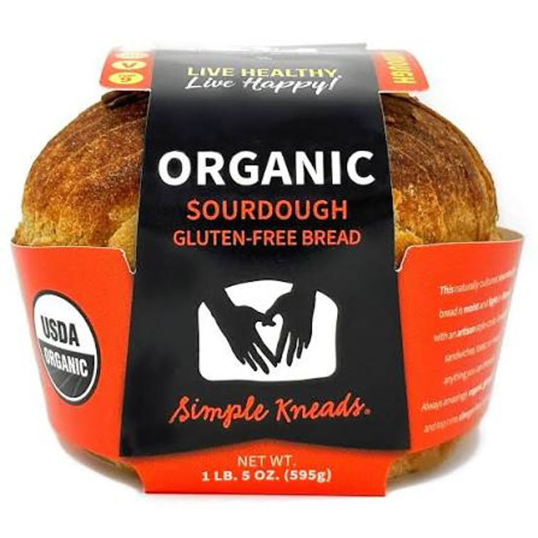 Simple Kneads Organic Sourdough Bread, Gluten Free - Pack of 2