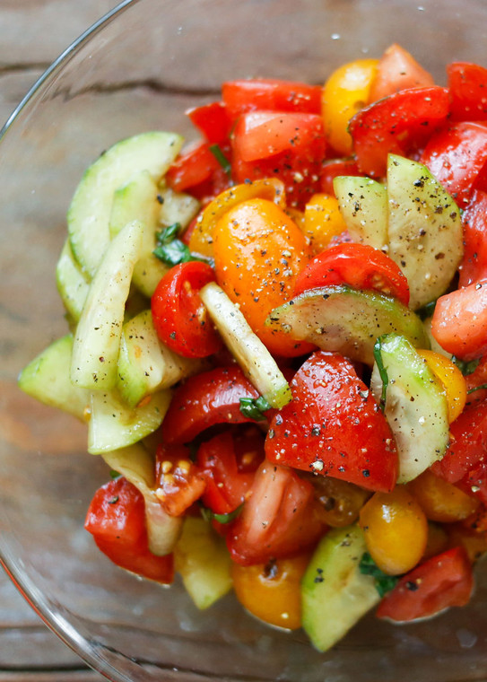 Cucumber Tomato Salad