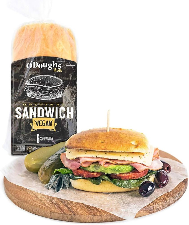 O'Doughs Gluten Free and Vegan Sandwich Buns, Presliced, 18 oz - Pack of 2 O'Doughs Gluten Free and Vegan Sandwich Buns, Presliced, 18 oz - Pack of 2