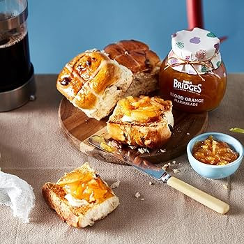 Mrs Bridges Blood Orange Marmalade, Made in Scotland, 12 oz Jar
