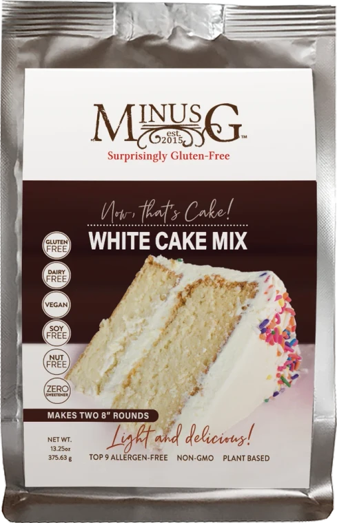 White Cake Mix, Now, that’s Cake! Gluten-Free • Rice-Free • Top 9 Allergen-Free • Vegan