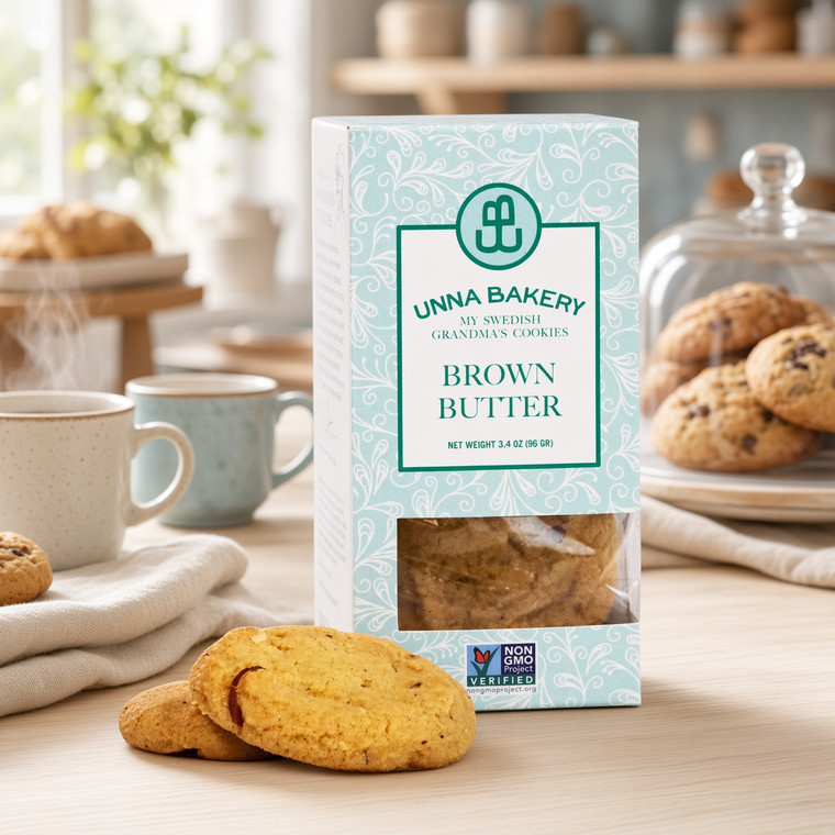 Unna Bakery Swedish Brown Butter Cookies
