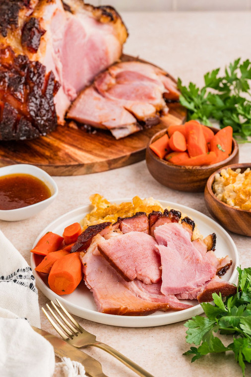 Pasture-Raised Smoked Bone-In Ham - Organic • Sugar-Free • Naturally Smoked | 8 - 10 lb