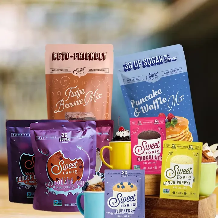 Sweet Logic Best Seller Bundle | Keto-friendly cookies, mug cakes, brownies & pancake-waffle mix