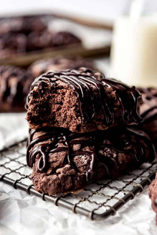 Dark Chocolate Espresso Scones • Walnuts optional • 1 Dozen Mini or 8 Jumbo
