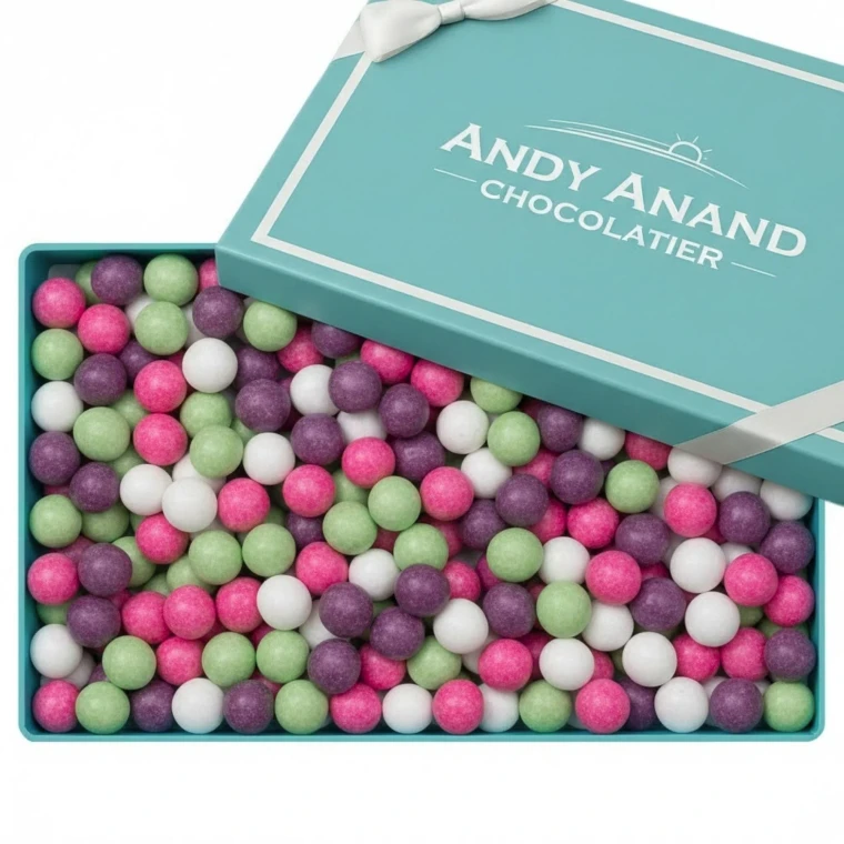 Andy Anand Chocolatier Gluten Free Holland Mints, Belgian Dark Chocolate & Peppermint Oil, 1 lb