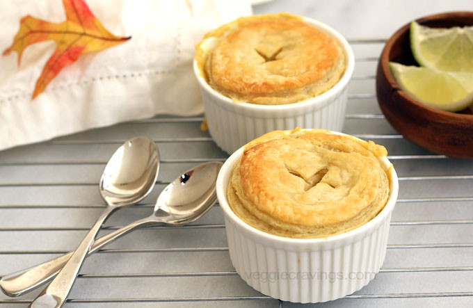 Vegetable Curry Pot Pie