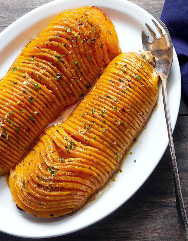 GARLIC ROASTED BUTTERNUT SQUASH - 2 1/2 lbs.