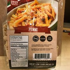 Great Low Carb Pasta Variety Pack includes 4 Fettuccine, Rotini