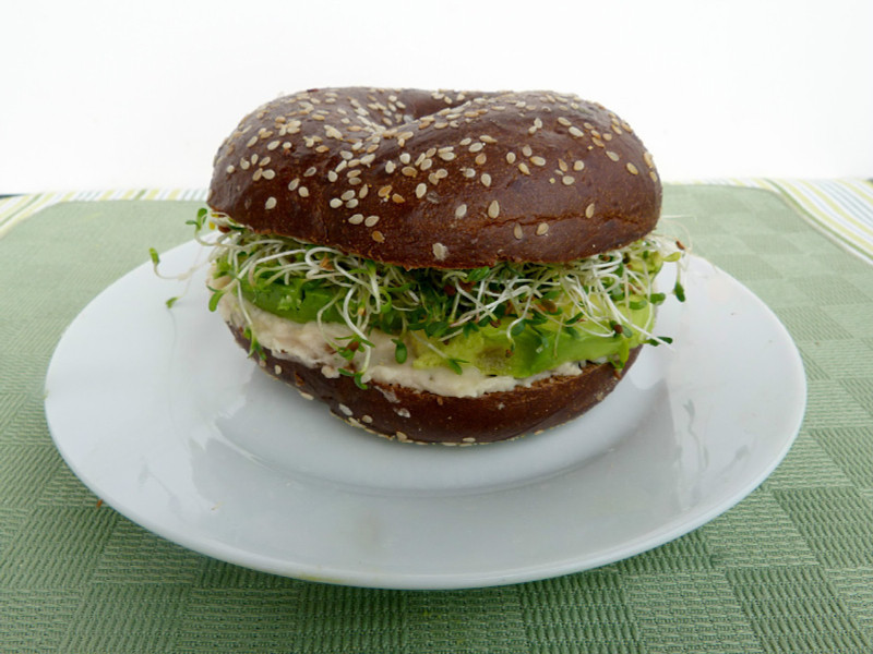 Sprouted Pumpernickel Bagels Gluten Free 1 Pack