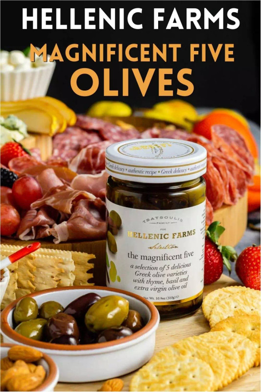 The Magnificent Five Greek Olive Varieties 6 Pack